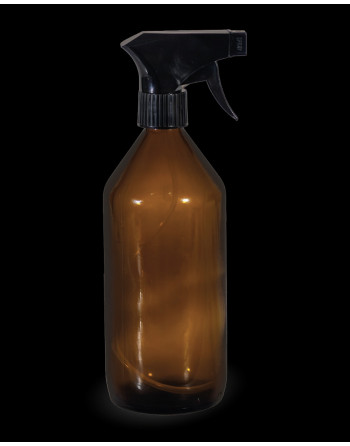 PULVERIZADOR 1 LT CON GATILLO NEGRO.