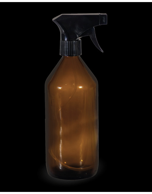 PULVERIZADOR 1 LT CON GATILLO NEGRO.